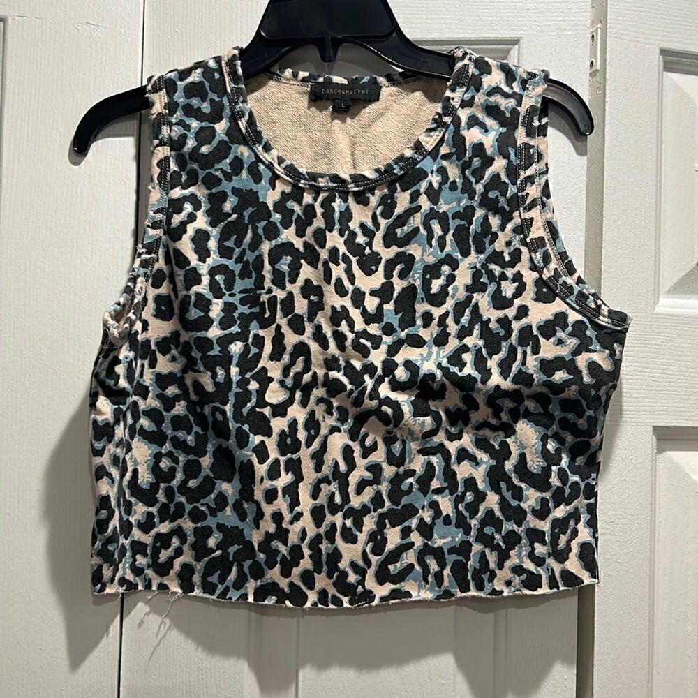 Dance & Marvel Cropped Tank, Size Large